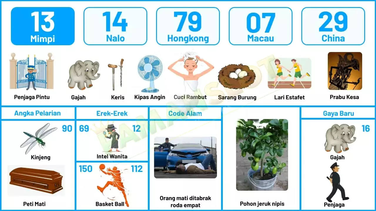 buku mimpi erek erek togel 13