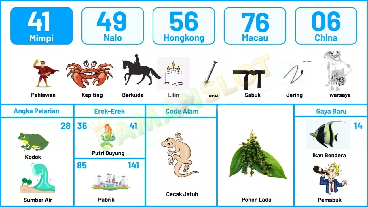 buku mimpi erek erek togel 41