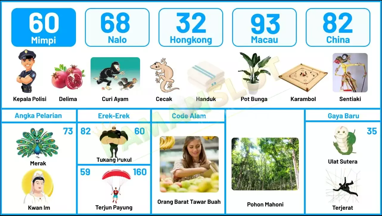 buku mimpi erek erek togel 60